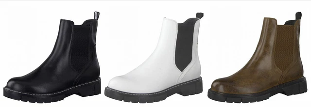 Marco Tozzi Femmes Chelsea Bateau Bottines Schlupfstiefelette Bottes