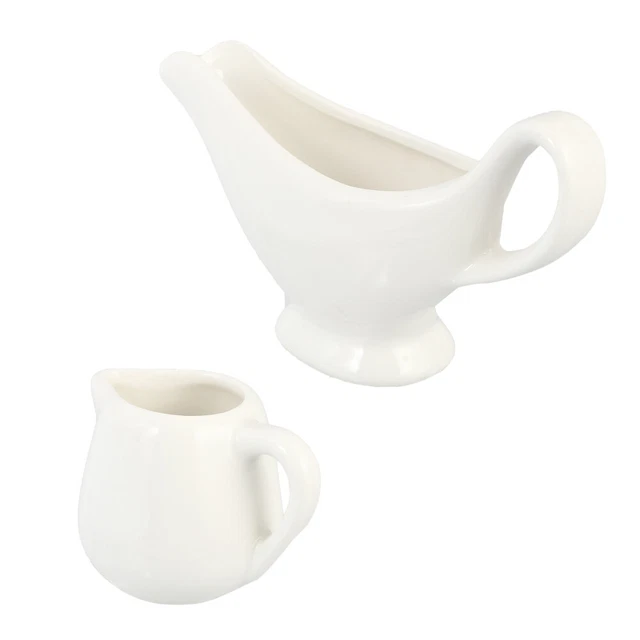 2 pz brocca per crema secchio salsa brocca caffè brocca vaporizzatore