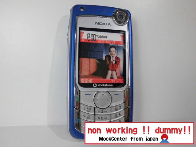 【dummy!】NOKIA Vodafone-japan 702NKⅡ (color blue) non-working cellphone