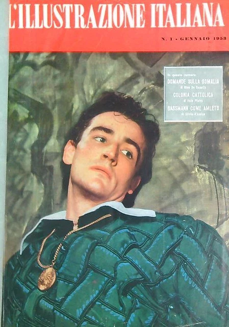 Revue Vintage Lo Sport – Année 1953 – Édition Italienne – Couverture Rigide