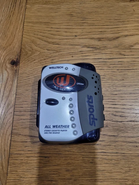 COBY CX-34 ALL Weather Sports Cassette Player Yellow New