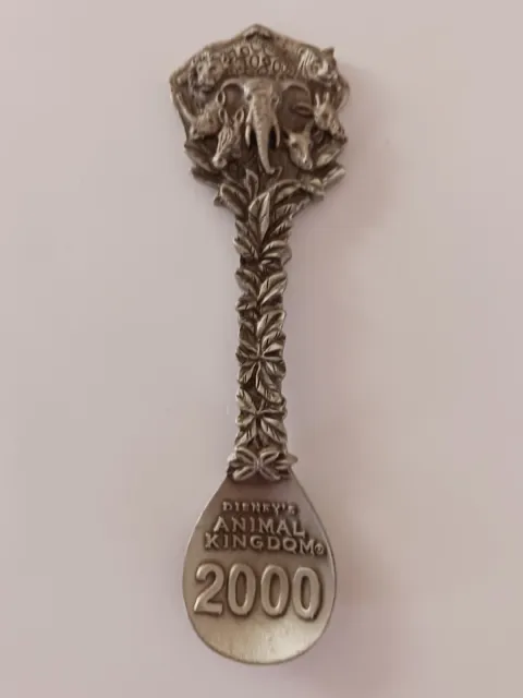 Disney ANIMAL KINGDOM 2000 Pewter Spoon