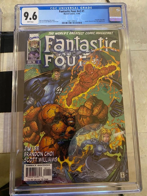 Fantastic Four #V2 #1 Cgc. Fantastic Four #417 Doctor Doom & Mole Man Appearance
