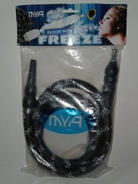 Premium MYA Breath with Freeze Hooka Pipe Replacement Hose With Mouthpiece New