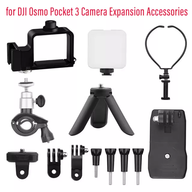 Bike Bracket Clip Mount Adapter Set For DJI Osmo Pocket 3 Expansion Module Parts