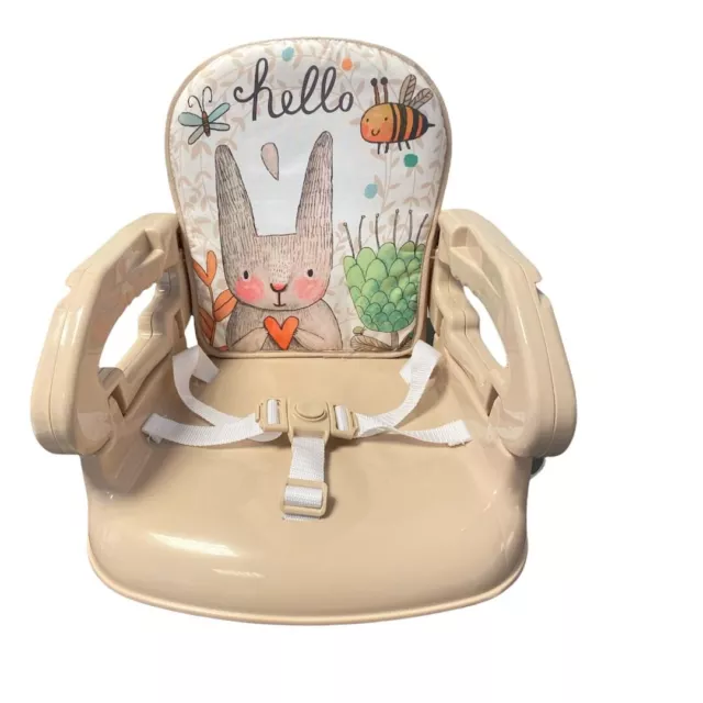 LADIDA Pink Unicorn or Beige Bunny Baby Portable Booster Seat Feed Tray 151/152 2