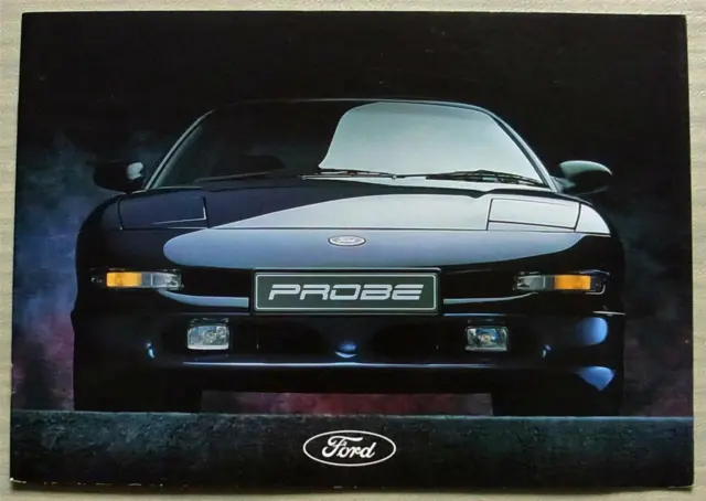 FORD PROBE 16v & 24v Car Sales Brochure March 1994 #FA1167