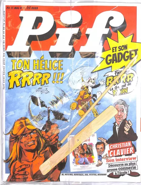 Magazine Pif Gadget N° 11 100% Ecolo Avec Gadget Ete 2023