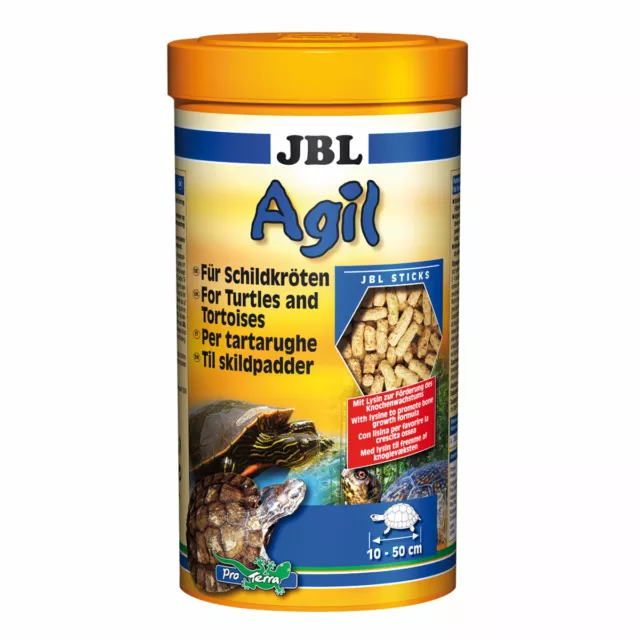 JBL Agil 1000ml - Wasserschildkröten Bâtons Fourragères Tortues Nourriture