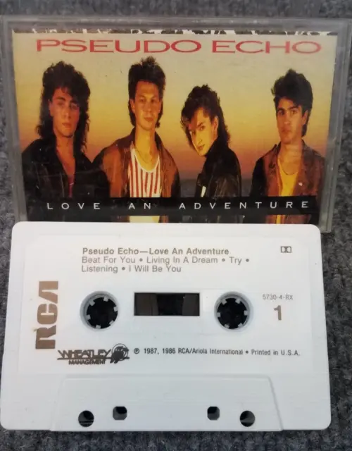 Love an Adventure by Pseudo Echo (Cassette, 1987, RCA)