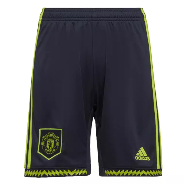 Manchester United Football Kit (taglia 4-5Y) Adidas 3° pantaloncini e calzini per bambini - Nuovo