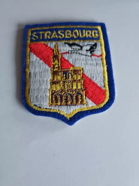 Écusson Brodé Strasbourg