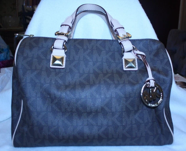 Michael Kors Grayson Large Satchel MK Signature