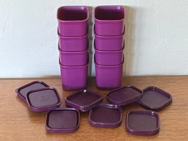 TUPPERWARE 8 RAMEQUINS 80ml pour Micro Urban ou Micro Vap bleu fonc - neuf  EUR 15,00 - PicClick FR