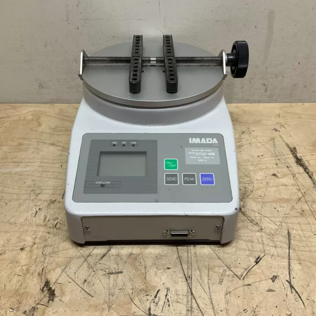IMADA SCREW CAP TESTER DTX2-40B 40lbd-in TESTED WORKING UNIT ONLY