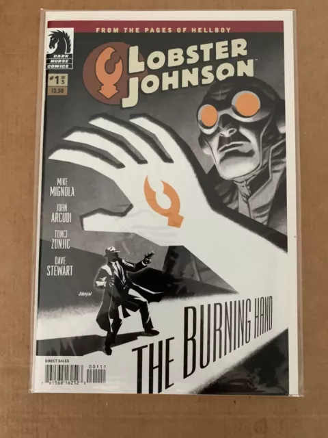 Lobster Johnson - The Burning Hand #1 Nm Dark Horse 2012 Hellboy