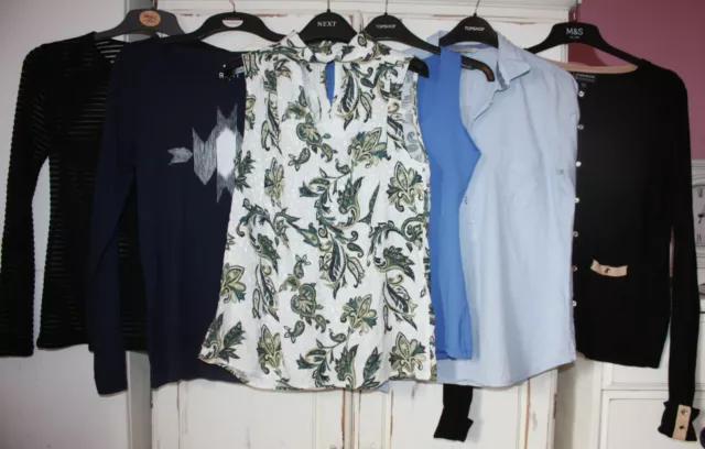 Cardigan camicetta da donna abbigliamento JobLot Zara Warehouse Next Top taglia 12