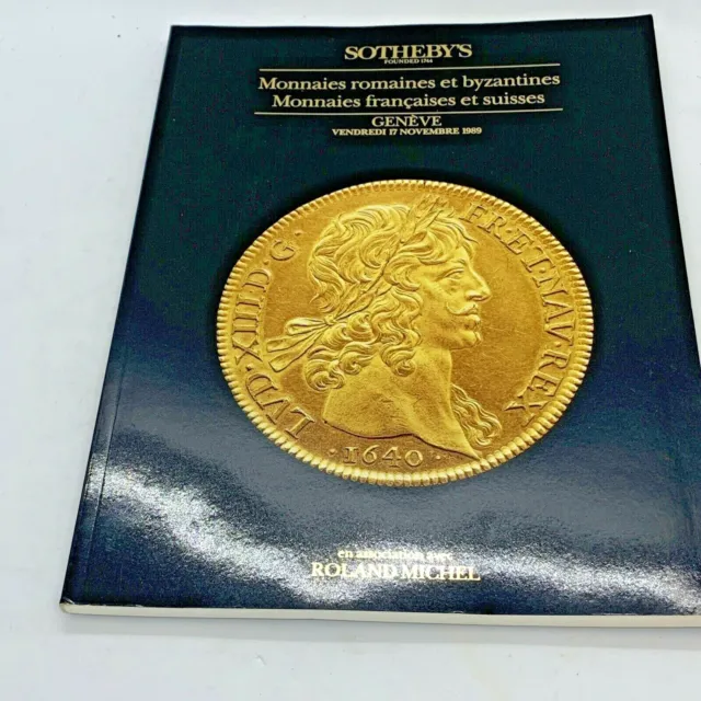 Monnaies romaines et byzantines Monnaies francaises et suisses Sotheby Geneve