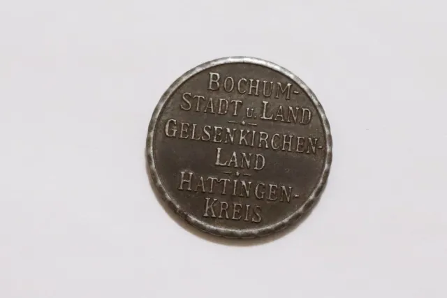 Germany War Money Token 50 Pfennig 1918 Bochum Iron B36 #Z3367