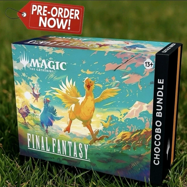 MAGIC THE GATHERING Final Fantasy Chocobo Bundle Box - PRESALE ...