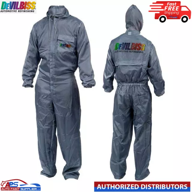 DeVilbiss  Professional Pro Clean Spray Painter's Overalls Reuseable