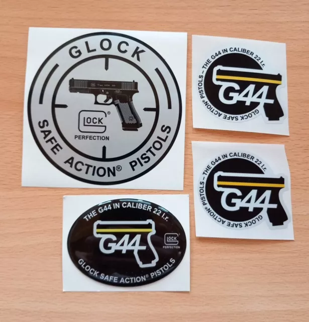 GLOCK 4 Aufkleber Sticker, Set NEU! Top! rar!