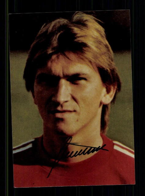Klaus Augenthaler photo Bavaria Munich original signed + a 248670