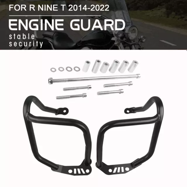 For BMW R Nine T R9T Racer Pure 2014-2022 2015 Crash Bar Engine Guard Protector