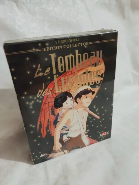 Manga coffret DVD édition collector le tombeau des lucioles studio Ghibli