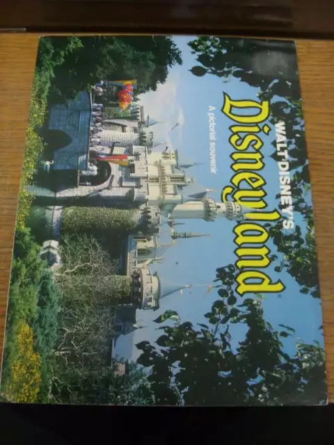 1977 Walt Disney: Disneyland, A Pictorial Souvenir/Guide