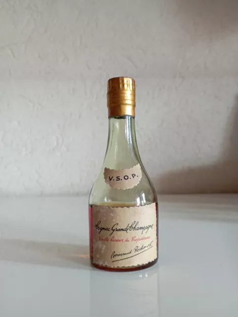 Very old mini bottle cognac Boinaud Réchou VSOP 5cl