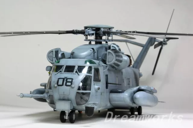 Award Winner Built Academy 1/48 CH-53E Super Sea Stallion USMC+Scribed Rivets