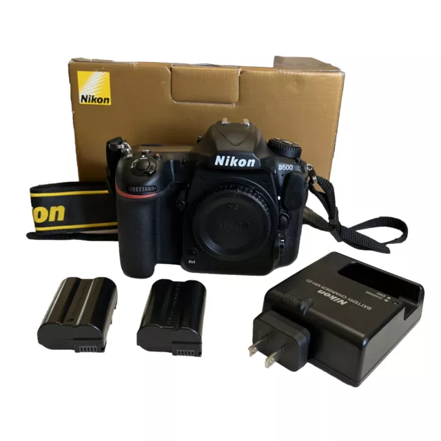 Nikon D500 20.9 MP Digital SLR Camera - Black (Body Only)