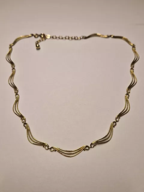 Collier, Gelbgold 333, 46 cm Länge