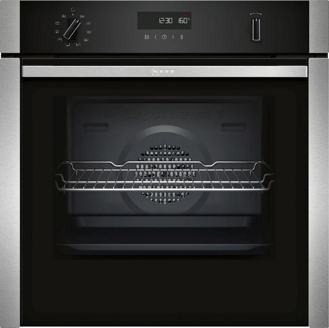 neff four intégrable 71l 60cm a pyrolyse inox b6ach7an0 n
