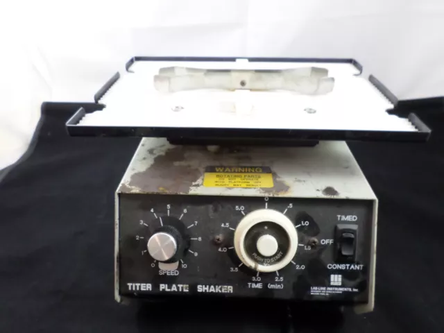 Barnstead Lab-Line Titer Plate Shaker Variable Speed Timed 96-Well Mixer 4625 B