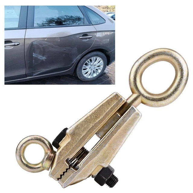 2 Way 5 Ton Frame Body Repair Small Mouth Self-tightening Pull Clamp Dent Puller