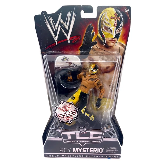 Rey Mysterio WWE TLC Tables Ladders Chairs Action Figure 2011 Mattel New Sealed