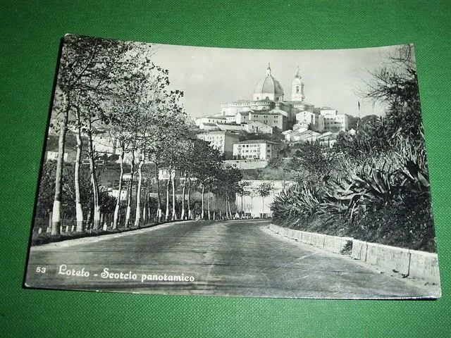 Cartolina Loreto - Scorcio panoramico 1960 ca.