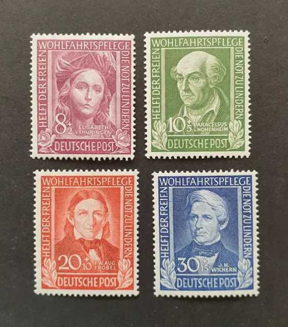 Bund HdM MiNr. 117-120 postfrisch und tadellos