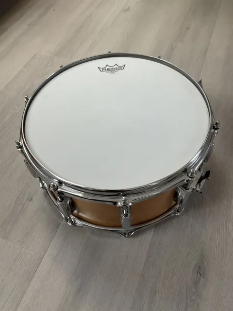 Tama Soundworks 14 x 6.5 Maple Snare Drum, Matt Vintage Maple (PRE-OWNED)