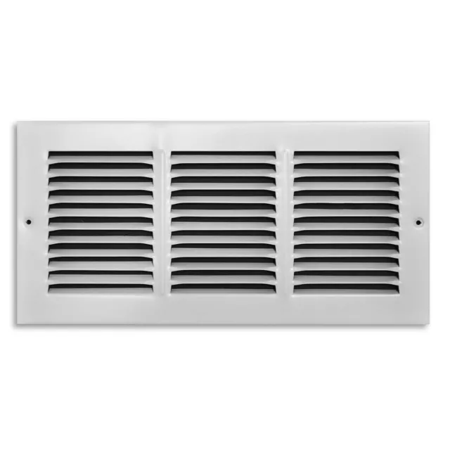 Tru Aire C170 14X06 White Powder Coated Heavy Duty Return Air Grille 14 x 6 in.