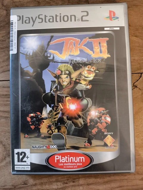 Jak II : Hors La Loi (Platinum) Sur PS2 – PAL – Boîte Sans Notice – Occasion