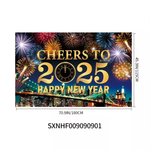 NEW YEAR THEME 2025 New Year Decorations Photography Props 17.58