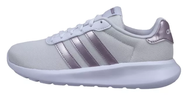 Adidas Lite Racer Chaussures de Sport Course A Pied Pour Femme Blanc GX1719