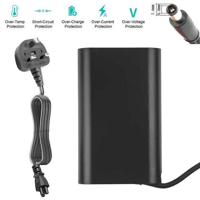 Slim AC Power Adapter Charger For FPC2Y JNKWD Dell Latitude 7280 7290 450-ABFO