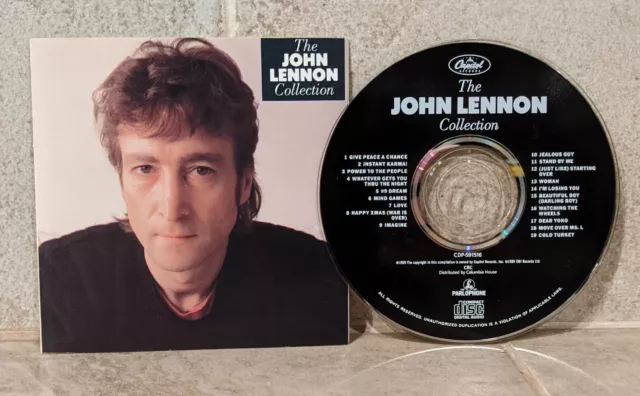 The John Lennon Collection CD (Disc w/ Cover Only) 1989 Capitol Records