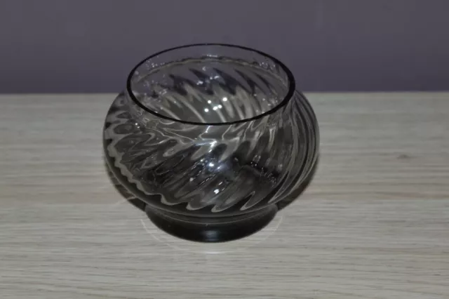 WEDGWOOD CRYSTAL GLASS SMALL VASE -  h. 85mm 3⅓"