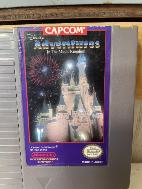 Disney Adventures in the Magic Kingdom (Nintendo Entertainment System, 1990) NES 2