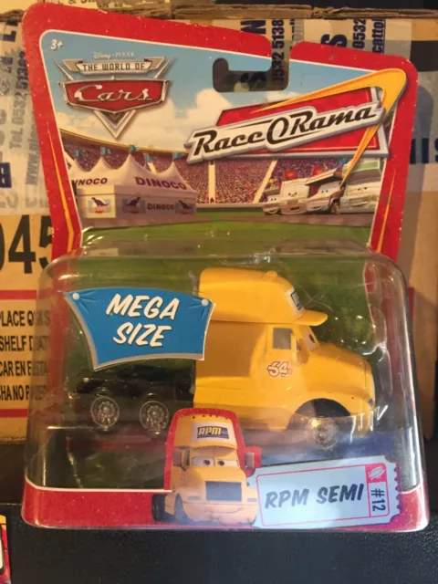 Disney Pixar Cars RPM Semi Cab Deluxe Mega Size Mattel 1.55 Scale BNIB